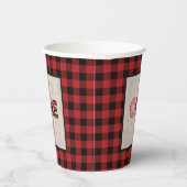 Gobelets En Papier Lumberjack Anniversaire Coupe de papier - ONE (Droite)
