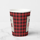 Gobelets En Papier Lumberjack Coupe de papier d'anniversaire - ONE -  (Droite)