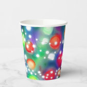 Gobelets En Papier Lumières de Noël (Gauche)