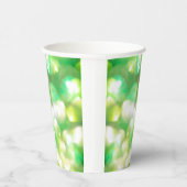 Gobelets En Papier Lumières vertes (Droite)