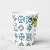 Gobelets En Papier Lunch de mariage au citron (Droite)