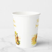 Gobelets En Papier Luscieux Lemon Cake Ginger Tea Famille Réunion (Droite)