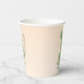 Gobelets En Papier Lutrin vert (Droite)