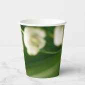 Gobelets En Papier Lys blancs de la vallée (Convallaria majalis) (Verso)