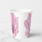 Gobelets En Papier Lys orientaux rose-main (Droite)