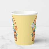 Gobelets En Papier Machine de mystère Van Floral Graphisme (Gauche)