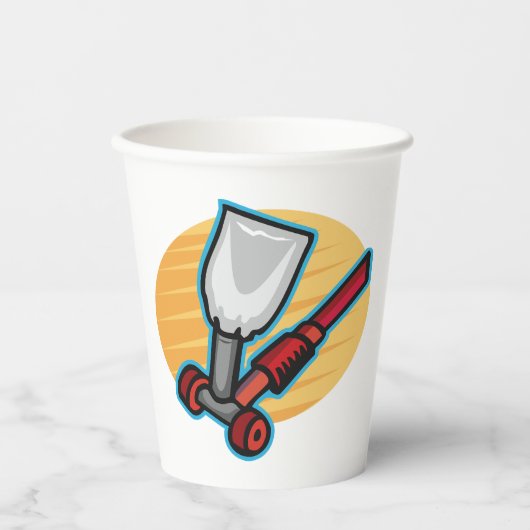 Gobelets En Papier Machines agricoles (Recto)