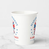 Gobelets En Papier Madame la Présidente Kamala Harris (Gauche)