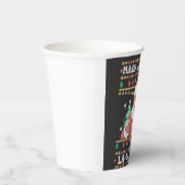 Gobelets En Papier Maga La La La Trump Noël Inauguration 47e (Droite)