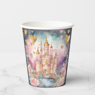 Gobelets En Papier Magic Fairytale Princess Baby shower