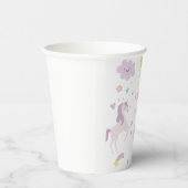 Gobelets En Papier Magic Pastel Unicorn Rainbow Birthday Party (Droite)
