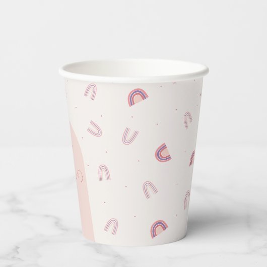 Gobelets En Papier Magic Rainbows Star Anniversaire Party (Verso)
