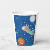Gobelets En Papier Magical Fairy and Jack O'Lantern Halloween party (Verso)
