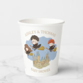 Gobelets En Papier Magical Harry Potter and Hogwarts Baby Shower (Recto)