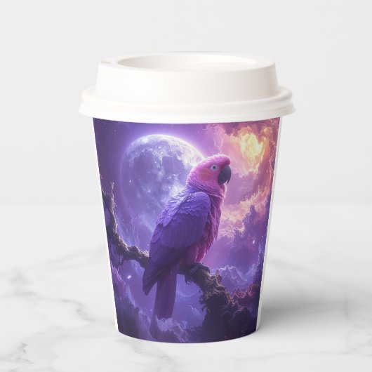 Gobelets En Papier Magical Parrot (Verso)