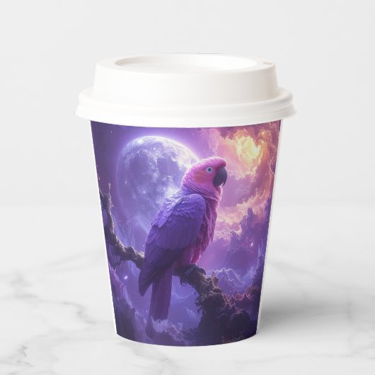 Gobelets En Papier Magical Parrot (Recto)