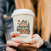 Gobelets En Papier Magie de Noël scandinave