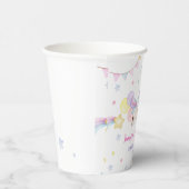 Gobelets En Papier Magique Unicorn Rainbow Anniversaire Party (Droite)