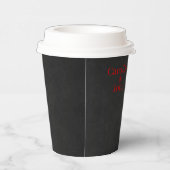 Gobelets En Papier Magnifique coeur victorien gothique (Droite)