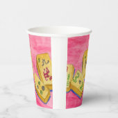 Gobelets En Papier Mahjong (Droite)