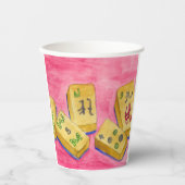 Gobelets En Papier Mahjong (Recto)
