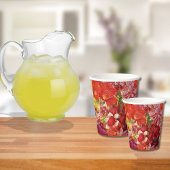 Gobelets En Papier Mahjong Party Theme Cups, mahjong florals