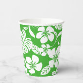 GOBELETS EN PAPIER MAILLOT DE BAIN ROSE (VERT GAZON) (Gauche)