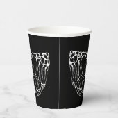 Gobelets En Papier Mains de squelette chute douche de couples jusqu'à (Droite)