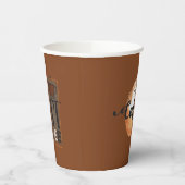 Gobelets En Papier Mais Premier Citation De Café (Gauche)