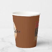 Gobelets En Papier Mais Premier Citation De Café (Droite)