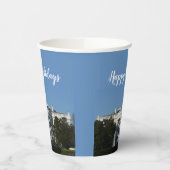 Gobelets En Papier Maison Blanche (Gauche)