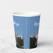 Gobelets En Papier Maison Blanche (Droite)