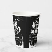 Gobelets En Papier Maison hantée Famille Halloween (Droite)