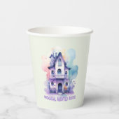 Gobelets En Papier Maison Whimsical Haunted (Verso)