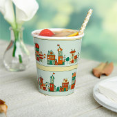 Gobelets En Papier Maisons Wonky