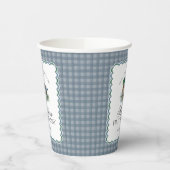 Gobelets En Papier Mallard Duck Hunting Gingham Boy Birthday (Gauche)