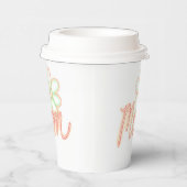 Gobelets En Papier Maman Fleur Art (Droite)