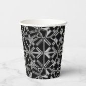 Gobelets En Papier Mandala Industriel (Verso)
