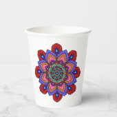 Gobelets En Papier Mandala paper cup (Recto)