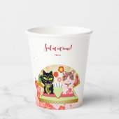 Gobelets En Papier Maneki Neko Lucky Poiluna (Recto)