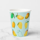 Gobelets En Papier Mango frais (Verso)