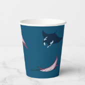 Gobelets En Papier Manta Rays (Verso)