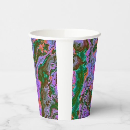 Gobelets En Papier Marbre aigre (Gauche)