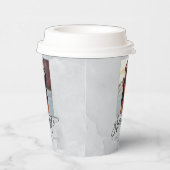 Gobelets En Papier marbre moderne élégant photo diplôme (Droite)