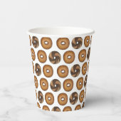 Gobelets En Papier Marbre Rye Plaque Bagels Petit Déjeuner Brunch NYC (Verso)