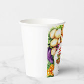 Gobelets En Papier Marché des légumes simples (Droite)