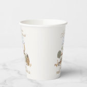 Gobelets En Papier Marché fermier bleu Fête de mariage champêtre (Gauche)