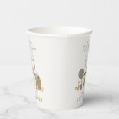 Gobelets En Papier Marché fermier bleu Fête de mariage champêtre (Droite)