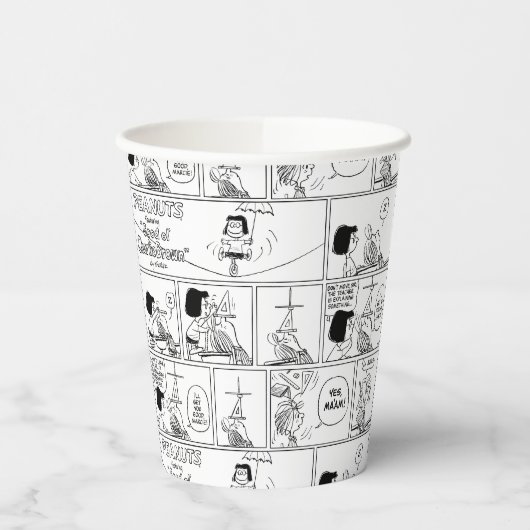 Gobelets En Papier Marcie & Pepperment Patty En Classe (Gauche)