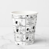Gobelets En Papier Marcie & Pepperment Patty En Classe (Recto)
